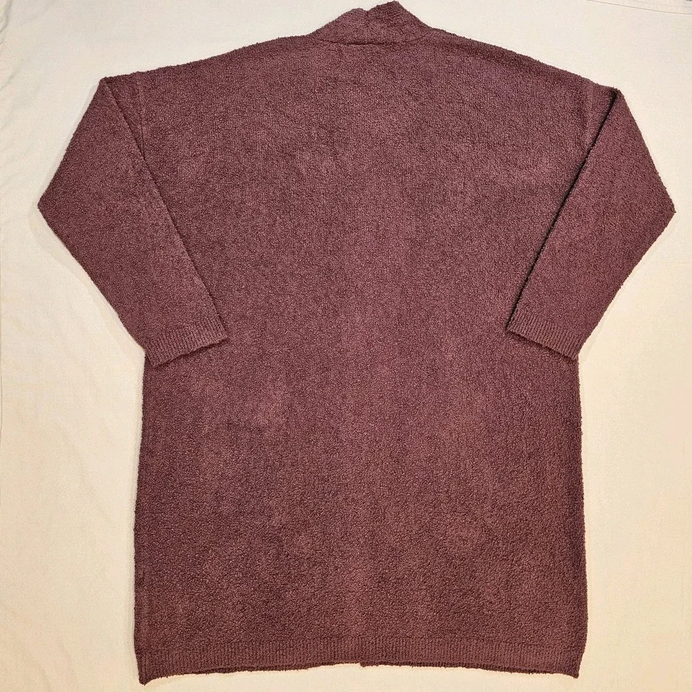 NWT Eileen Fisher Organic Cotton Womens Open Front‎ Cardigan Made In USA Large
